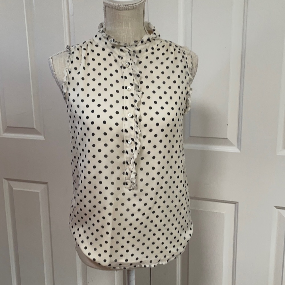 Jcrew sleeveless shell (size 2)